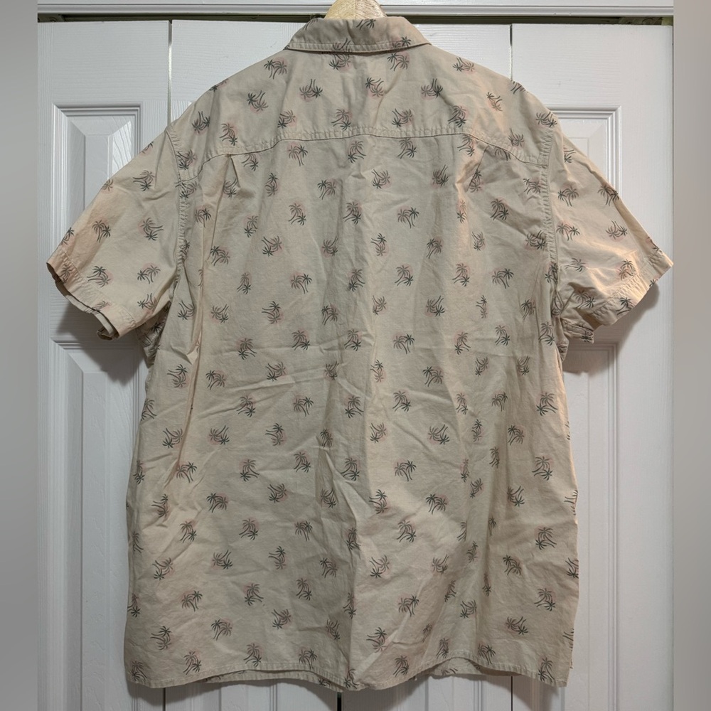 American Eagle Outfitters Cream Casual Button Down Shirt - Picture 2 of 4